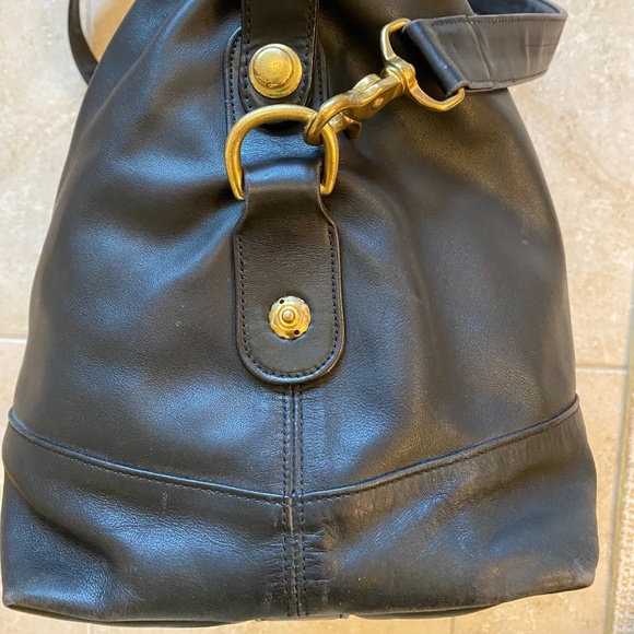 Coach black leather Weekend Duffel 3400-303 - Picture 3 of 7